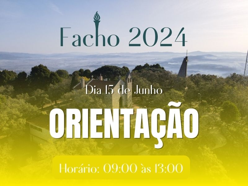 Dia 15 de Junho | Orientação | Horário: 09:00 às 13:00